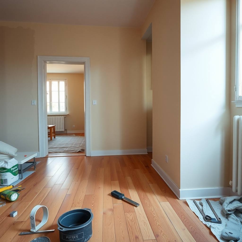 rénovation d'appartement à Saint-Étienne (illustration)